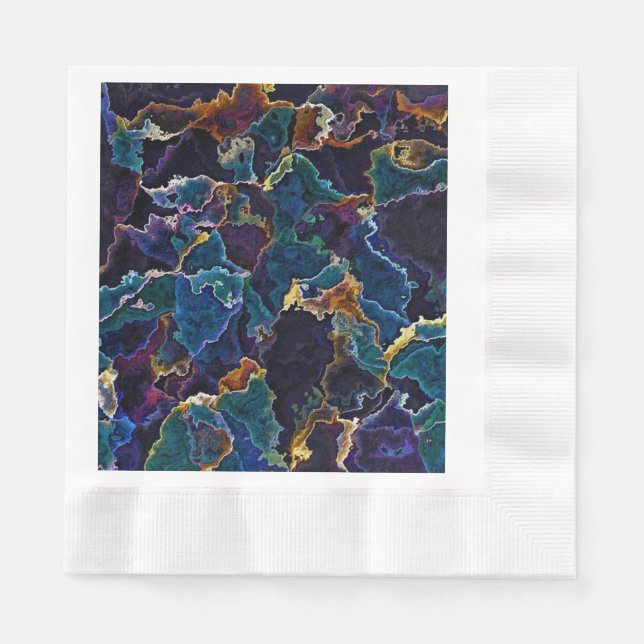 Oil Slick Napkins Serviette (Vorderseite)