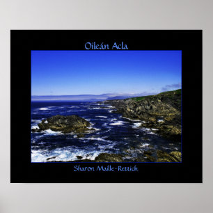Oileán Acla (Insel Achill) Poster.. Poster