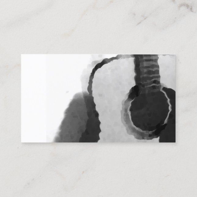 Oily Guitar Visitenkarte (Rückseite)