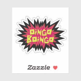 Oingo Boingo Spiky Aufkleber