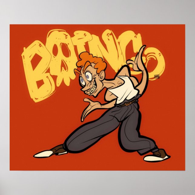 Oingo Boingo Toon Poster (Vorne)