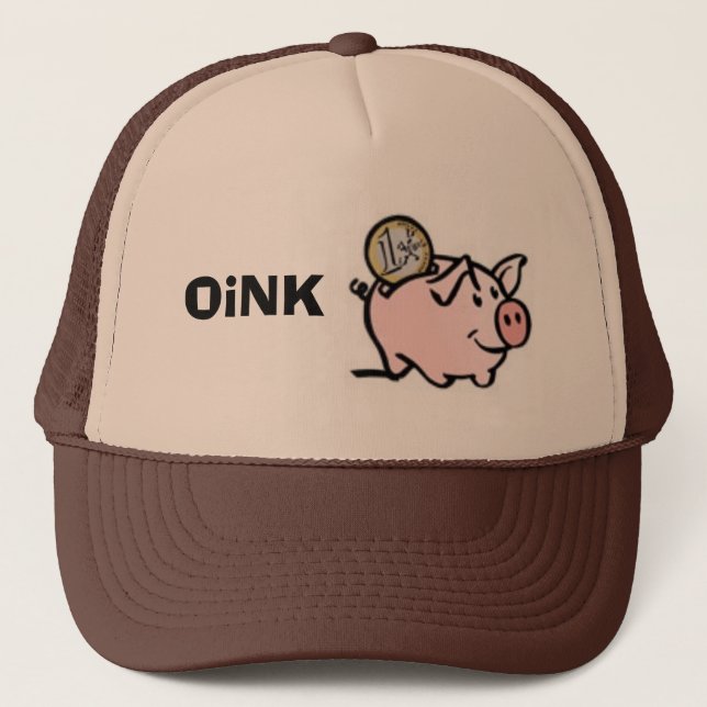 OiNK Bank Truckerkappe (Vorderseite)