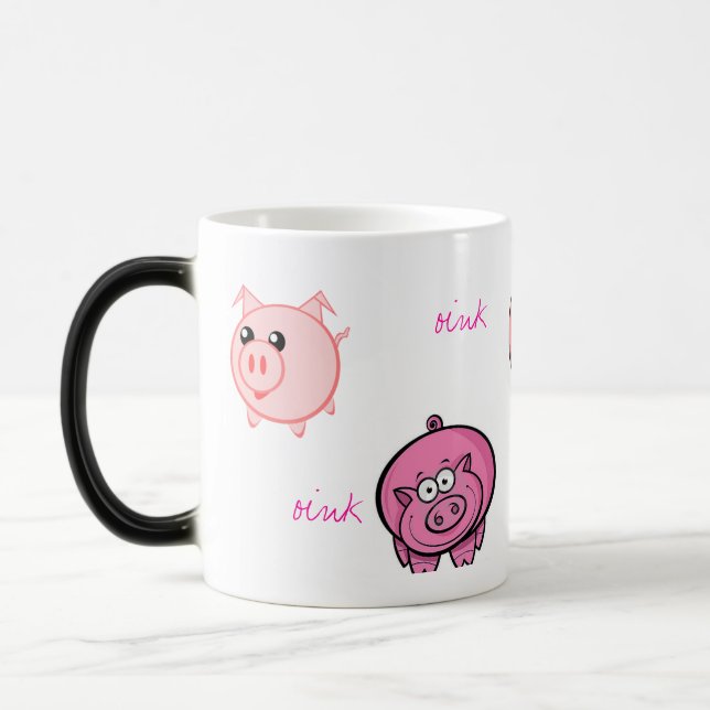 oink oink Tasse (Links)