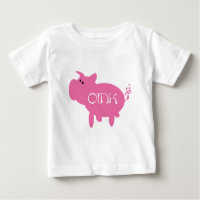 Oink rosa Schwein-T-Shirts und Geschenke