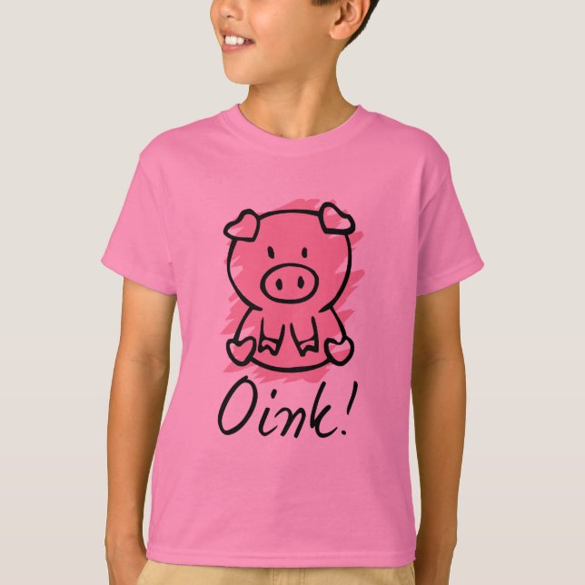 Oink T-Shirt (Vorderseite)