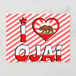 Ojai, CA Postkarte
