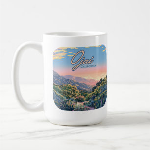 Ojai California Topa Topa Berge Landschaft Kaffeetasse