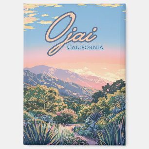 Ojai California Topa Topa Berge Landschaft Magnet