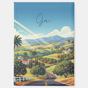 Ojai California Travel Magnet