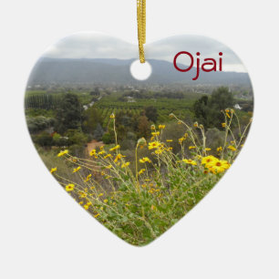 Ojai, Kalifornien Keramikornament
