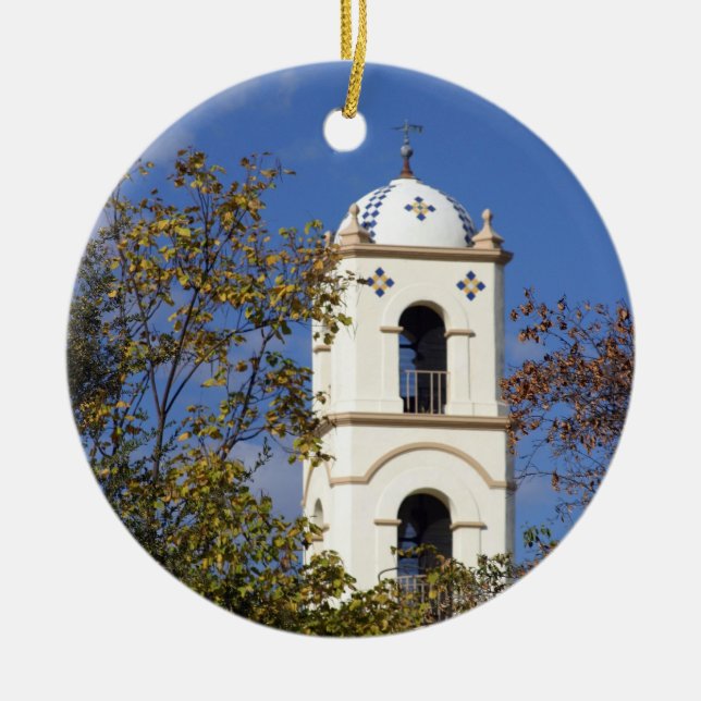 Ojai Post-Turm Keramikornament (Vorne)