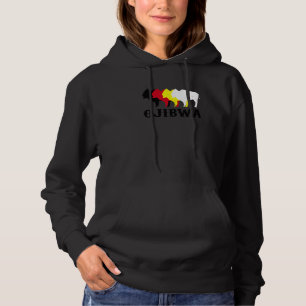 Ojibwa Anishinaabeg Ojibwe Amerikanischer Ureinwoh Hoodie