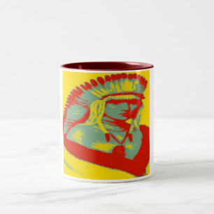Ojibwa-Tasse Zweifarbige Tasse