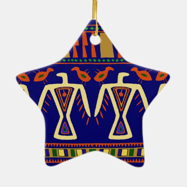 Ojibway Eagles Keramikornament (Hinten)