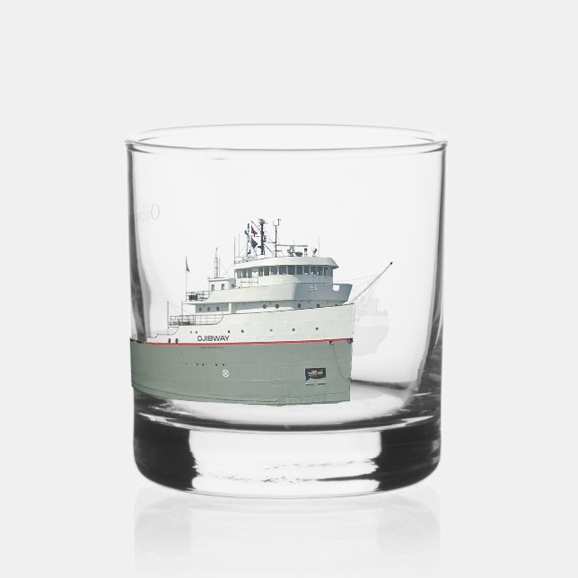 Ojibway-Glas Whiskyglas (Rückseite)