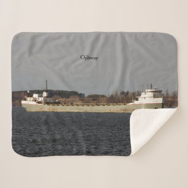 Ojibway-Sherpa-Decke Sherpadecke (Vorderseite (Horizontal))