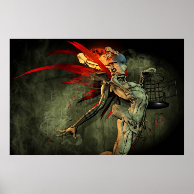 Ojibwe Asabikeshiinh Poster (Vorne)