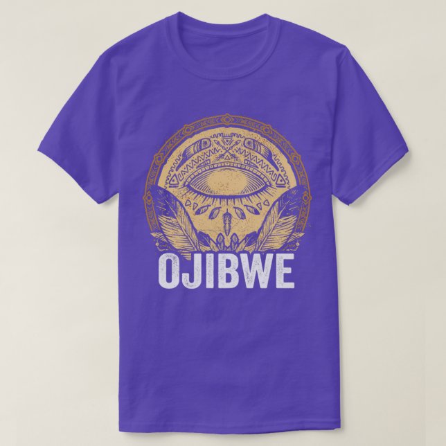 Ojibwe Indigenous Native T-Shirt (Design vorne)