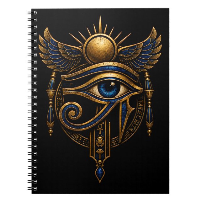 Ojo de Horus Notizblock (Vorderseite)