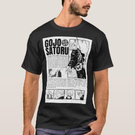 Ojo Satoru Manga Art – Jujutsu Kaisen T-Shirts