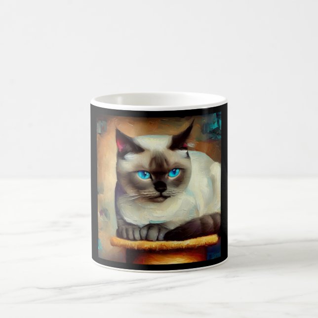Ojos Azules Cat Kaffeetasse (Mittel)