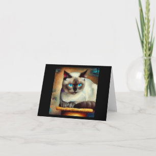 Ojos Azules Cat Karte