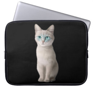 Ojos Azules Cat Laptopschutzhülle
