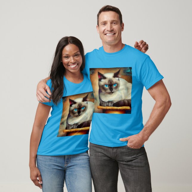 Ojos Azules Cat T-Shirt (Unisex)