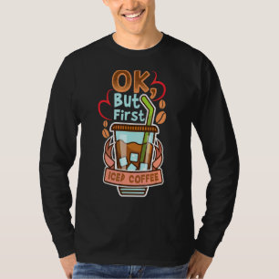 Ok, aber die ersten Anführungszeichen für Coffeing T-Shirt