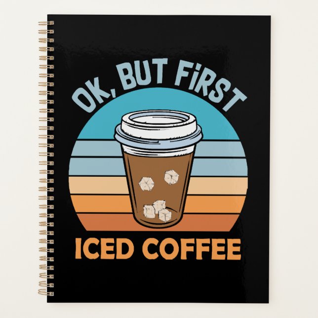 ok aber erst Eiskaffee Planer (Vorderseite)