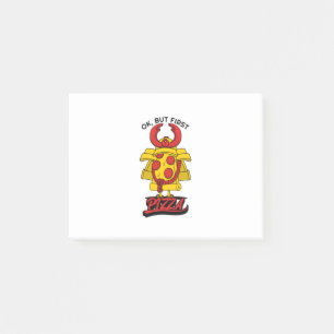 Ok, aber erste Pizza Post-it Klebezettel