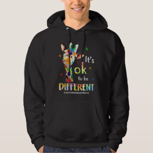 Ok Awareness Kid Acceptance Different To Be Women  Hoodie