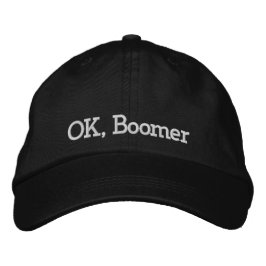 Ok, Boomer | Bestickte Baseballkappe