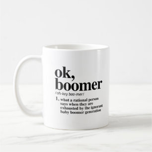 Ok, Boomer Definition Kaffeetasse