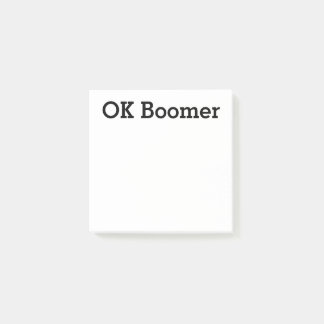 OK Boomer Post-it Klebezettel