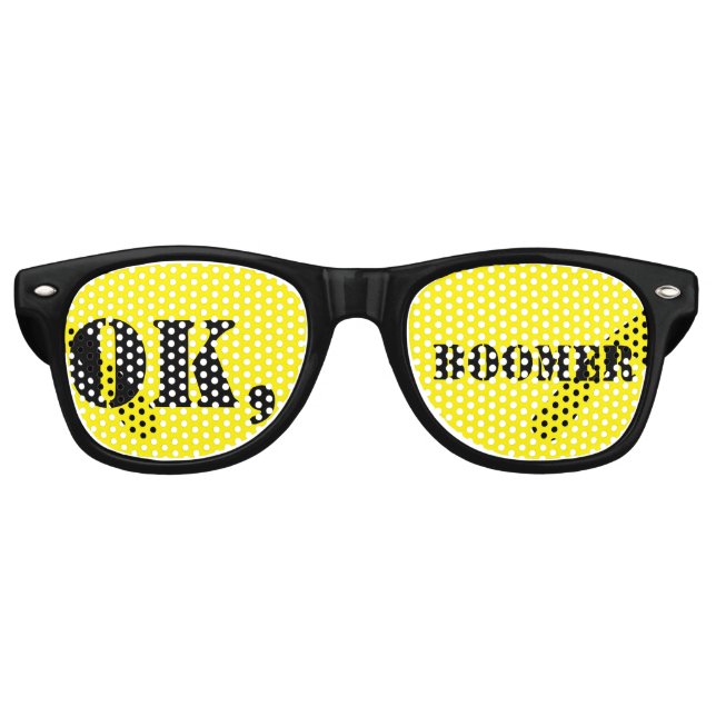 Ok, Boomer Shades Partybrille (Vorderseite)
