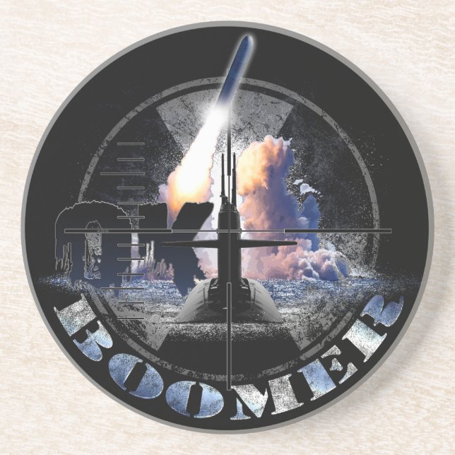 OK BOOMER US-Marine Nukleare Sub-Force Getränkeuntersetzer (Vorne)