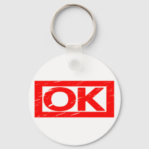 OK-Briefmarke Schlüsselanhänger