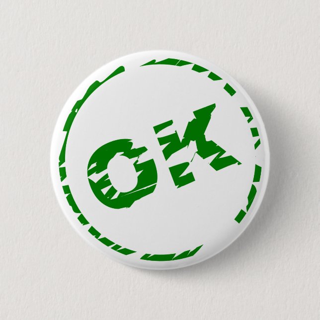 Ok Button (Vorderseite)
