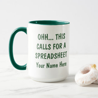 Ok, das erfordert eine Tabellenkalkulation, einen Tasse