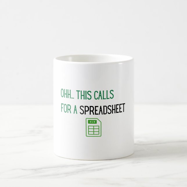 Ok dies erfordert eine Tabelle Kaffeetasse (Mittel)