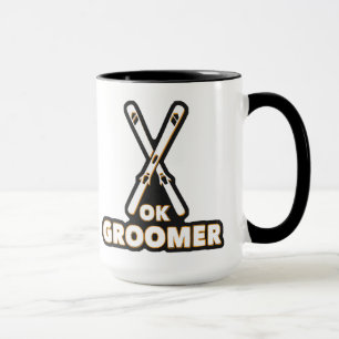 Ok Groomer Skis Tasse