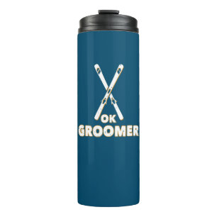 Ok Groomer Skis Thermosbecher