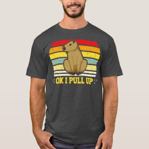 OK I holt Capybara Funny Rodent Capibara hoch T-Shirt