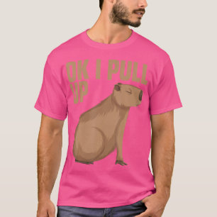 OK I zieht Capybara Funny Capibara Animal Respec T-Shirt