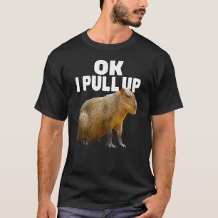 Ok I zieht Capybara Süße Tier Haustier Besitzer T-Shirt