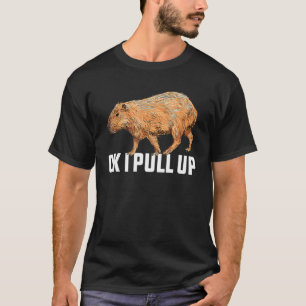 OK, ich ziehe Capybara Capybara Meme hoch Ok I zie T-Shirt