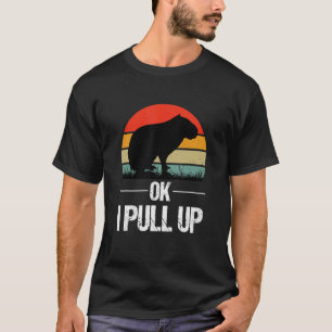 Ok ich ziehe Capybara Retro Vintage Ok ich ziehe C T-Shirt