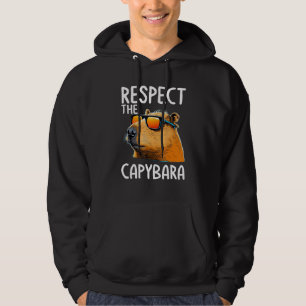 Ok ich ziehe Capybara-Shirt lustiges Capybara-Kost Hoodie
