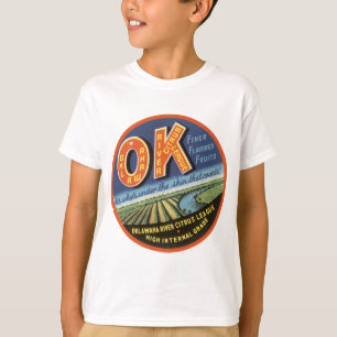 OK Oklawaha River Citrus Lega Label T-Shirt